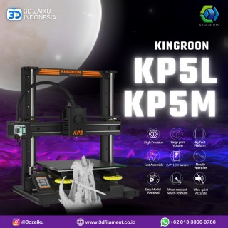 3D Printer Kingroon KP5L KP5M Linear Rail Direct Drive 32 Bit TMC2225
